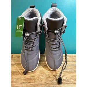 Healthy Freedom HF Azura Barefoot Winter Boots Grey EUR 41 NWT Wide Toe Box Uni